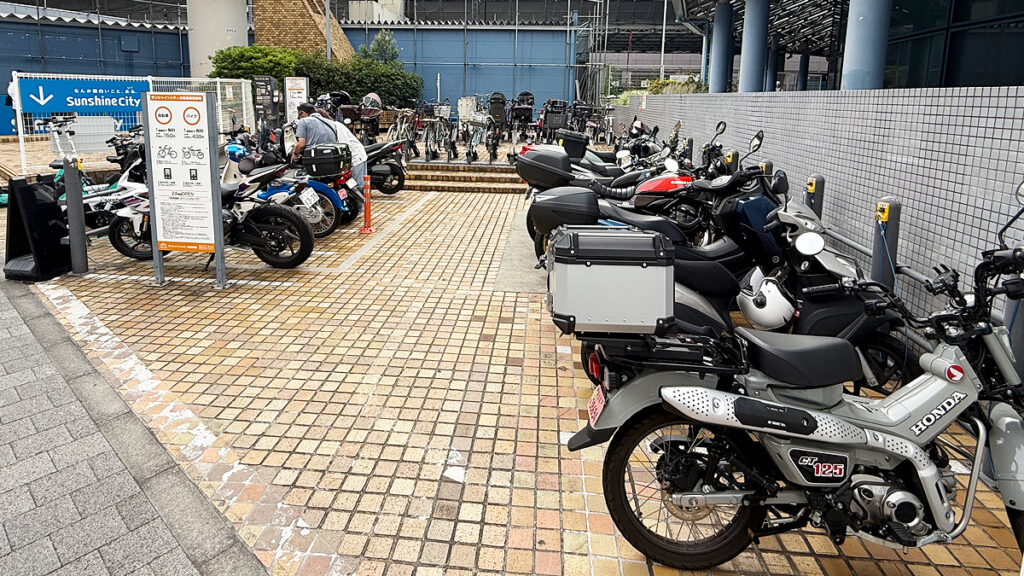エコステーション21 サンシャインシティ西駐輪場