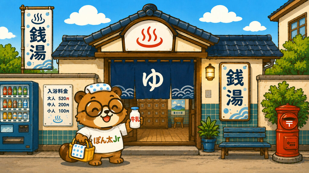 銭湯(一般公衆浴場):地域の生活インフラ