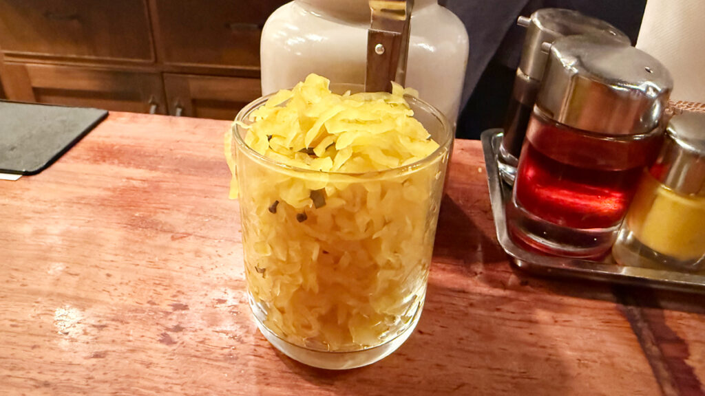 だんだんめん・ご飯・漬物、この3つのコンボが最強