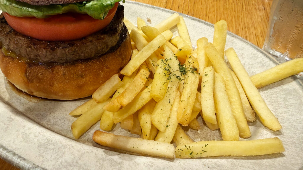 付け合わせのポテト